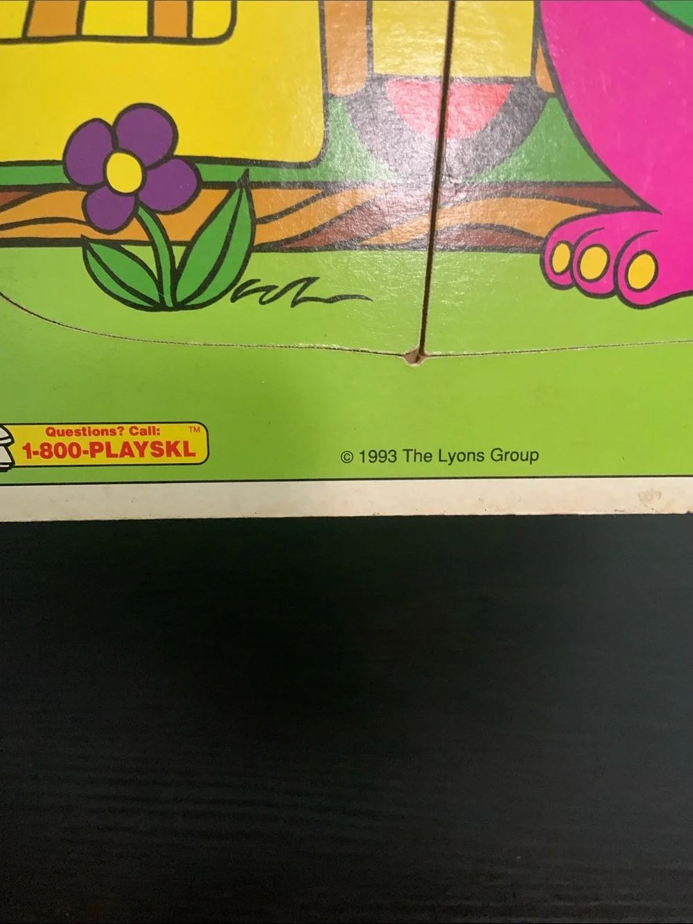 Barney All Aboard Puzzle 1993